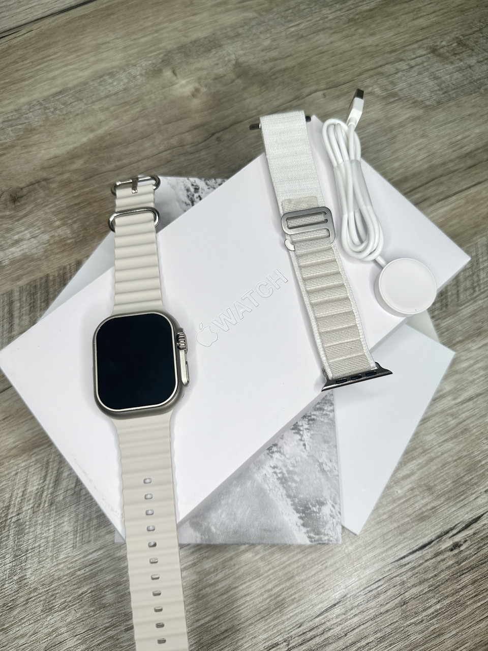 Подарочный набор Apple Watch 8 ultra + 50% скидка на AirPods 3 premium - фото 5 - id-p106485493