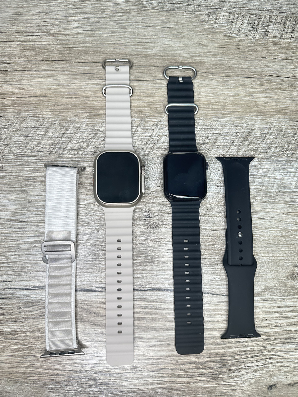 Подарочный набор Apple с 50% скидкой Apple Watch 8 ultra + Apple Watch 8 + 2 ремешка в подарок - фото 2 - id-p106485601