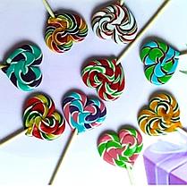 Леденец лолли СЕРДЦЕ 50гр.  ./Леденцовый рай/ (10шт-упак)