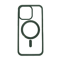 Защитный чехол для Apple iPhone 14 гель MagSafe, Forest Green