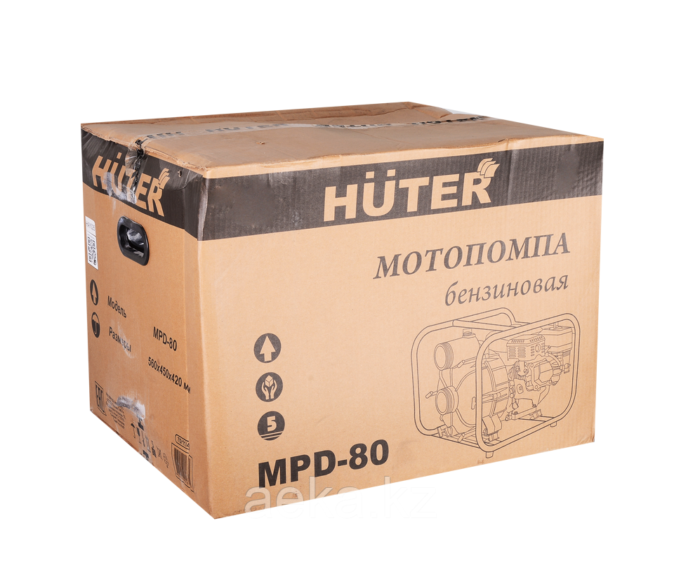 Мотопомпа HUTER MPD-80 для грязной воды - фото 7 - id-p106487142