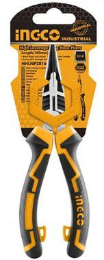 Тонкогубцы с увеличенным рычагом INGCO 160мм HHLNP28160
