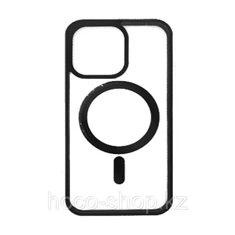 Защитный чехол для Apple iPhone 13Pro гель MagSafe, Black