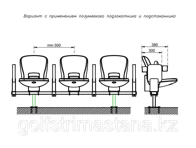 Сидение АРЕНА 2 - фото 5 - id-p106488299