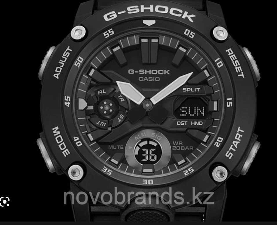 Часы Casio G-Shock GA-2000S-1AER - фото 2 - id-p69296336