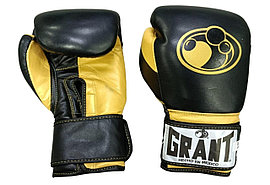 Боксерские перчатки  Grant ( натуральная кожа )  цвет черный