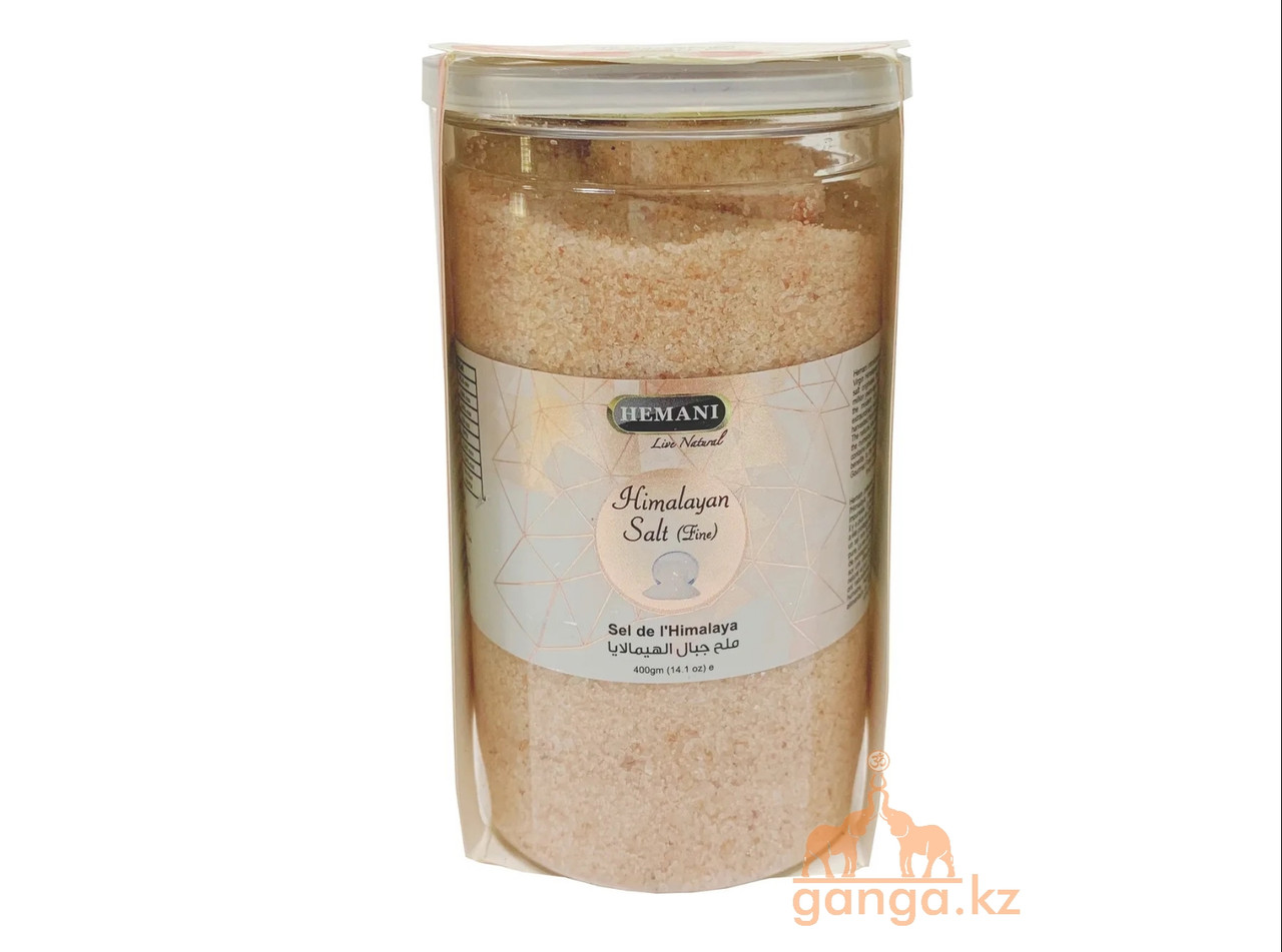 Гималайская Розовая соль (Himalayan Natural pink salt HEMANI), 400 грамм