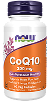 CoQ10 200 mg, 60 veg.caps, NOW