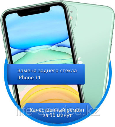 Замена заднего стекла, корпуса iphone 11, фото 2