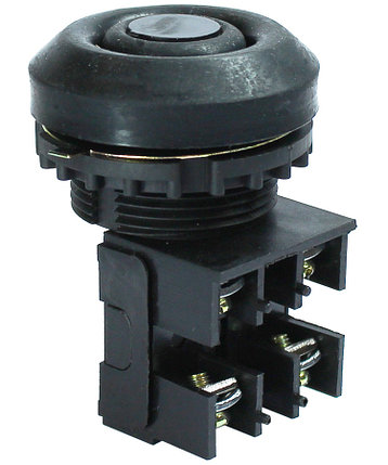 ВК30-10-11110-54 У2, черный, 1з+1р, цилиндр, IP54, 10А, 660В, выключатель кнопочный  (ЭТ), фото 2