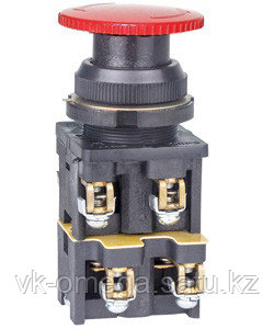 КЕ-022 У3 исп.5, красный, 4р, гриб без фиксации, IP40, 10А, 660В, выключатель кнопочный (ЭТ), фото 2