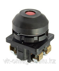 КЕ-081 У2 исп.2, красный, 1з+1р, цилиндр, IP54, 10А, 660В, выключатель кнопочный (ЭТ), фото 2