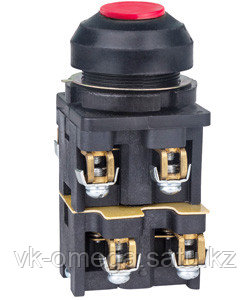 КЕ-082 У2 исп.2, красный, 3з+1р, цилиндр, IP54, 10А ,660В, выключатель кнопочный (ЭТ), фото 2