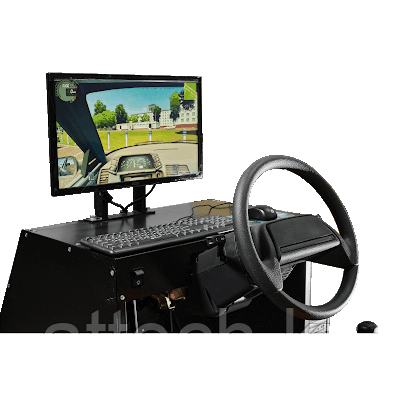 Универсальный тренажер легкового автомобиля FORWARD с одним монитором ...