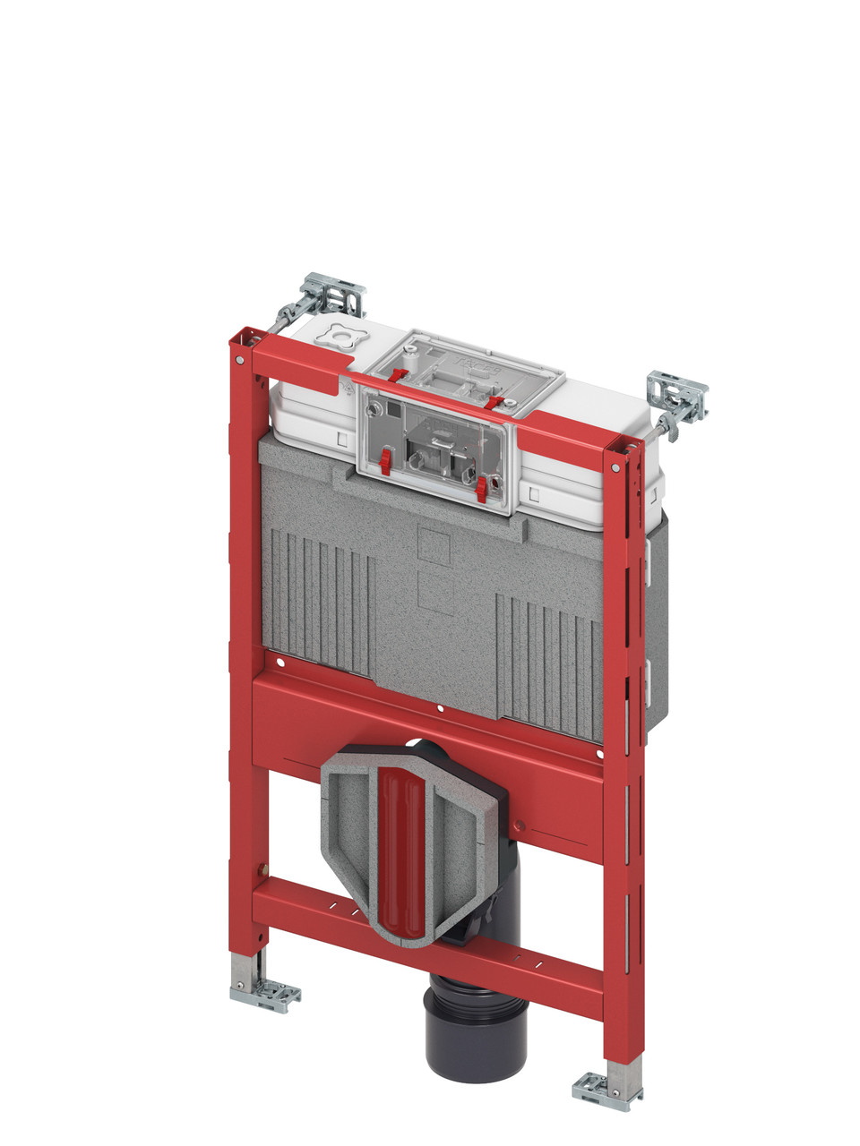 Застенный модуль TECEprofil со смывным бачком Uni, для универсального подключения к унитазу-биде, высота 820, фото 1