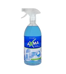 AXMA  -средство для мытья окон и зеркал 1 литр. (Морская свежесть). Узбекистан