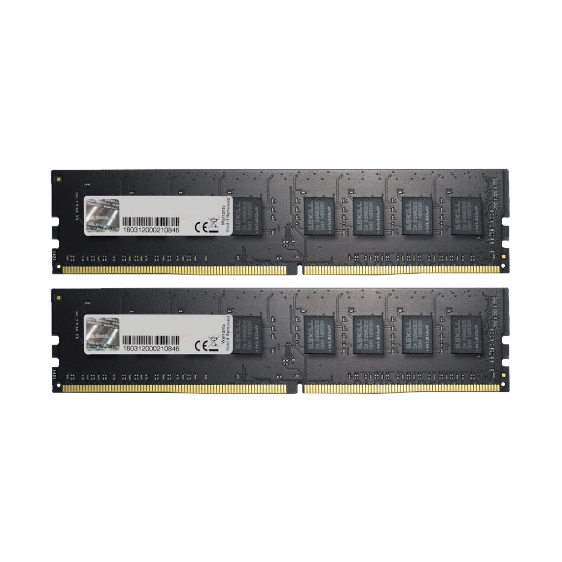 Комплект модулей памяти G.SKILL F4-2400C17D-16GNT DDR4 16GB (Kit 2x8GB) 2400MHz - фото 1 - id-p106497558
