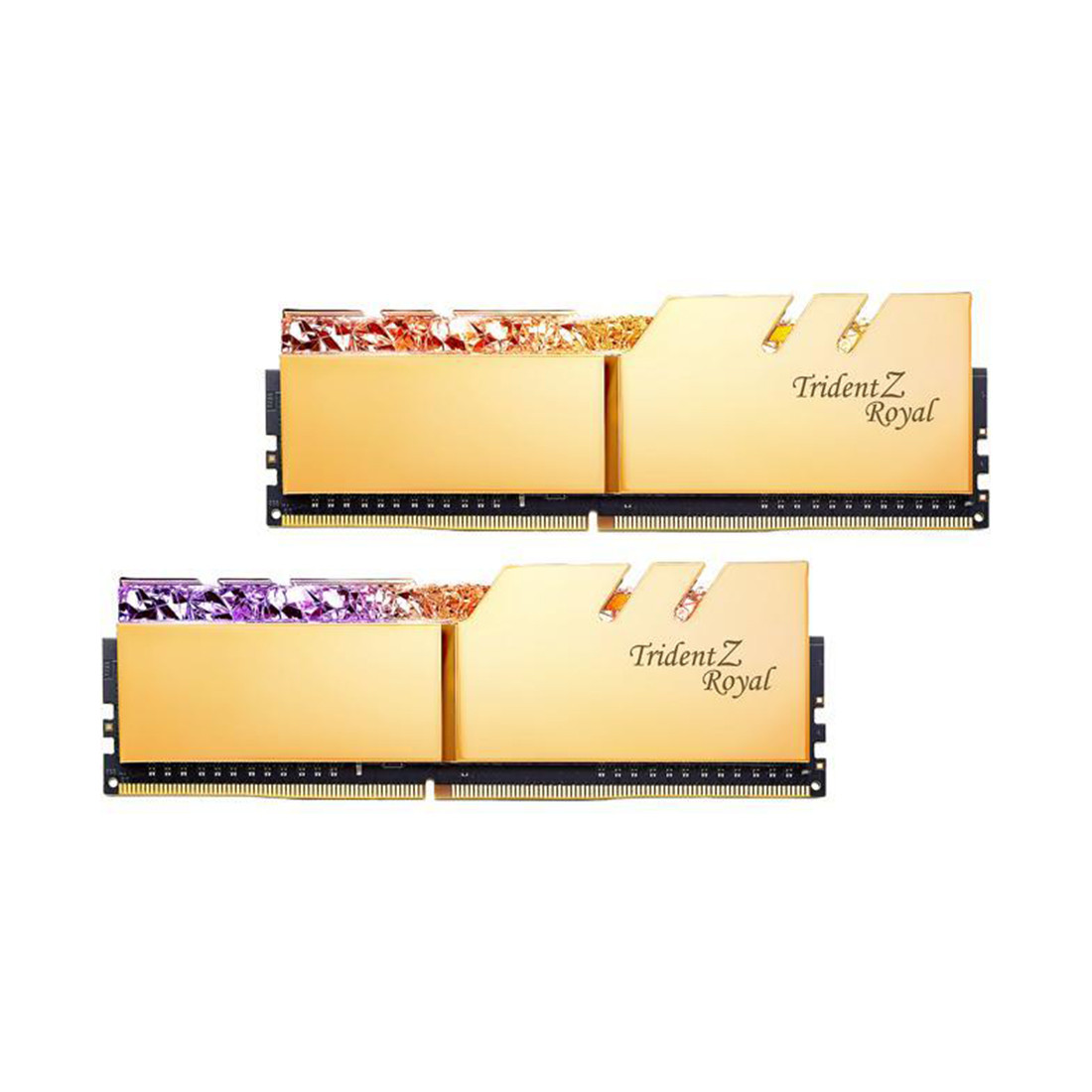 Комплект модулей памяти G.SKILL TridentZ Royal F4-3600C19D-32GTRG DDR4 32GB (Kit 2x16GB) 3600MHz - фото 3 - id-p106497625
