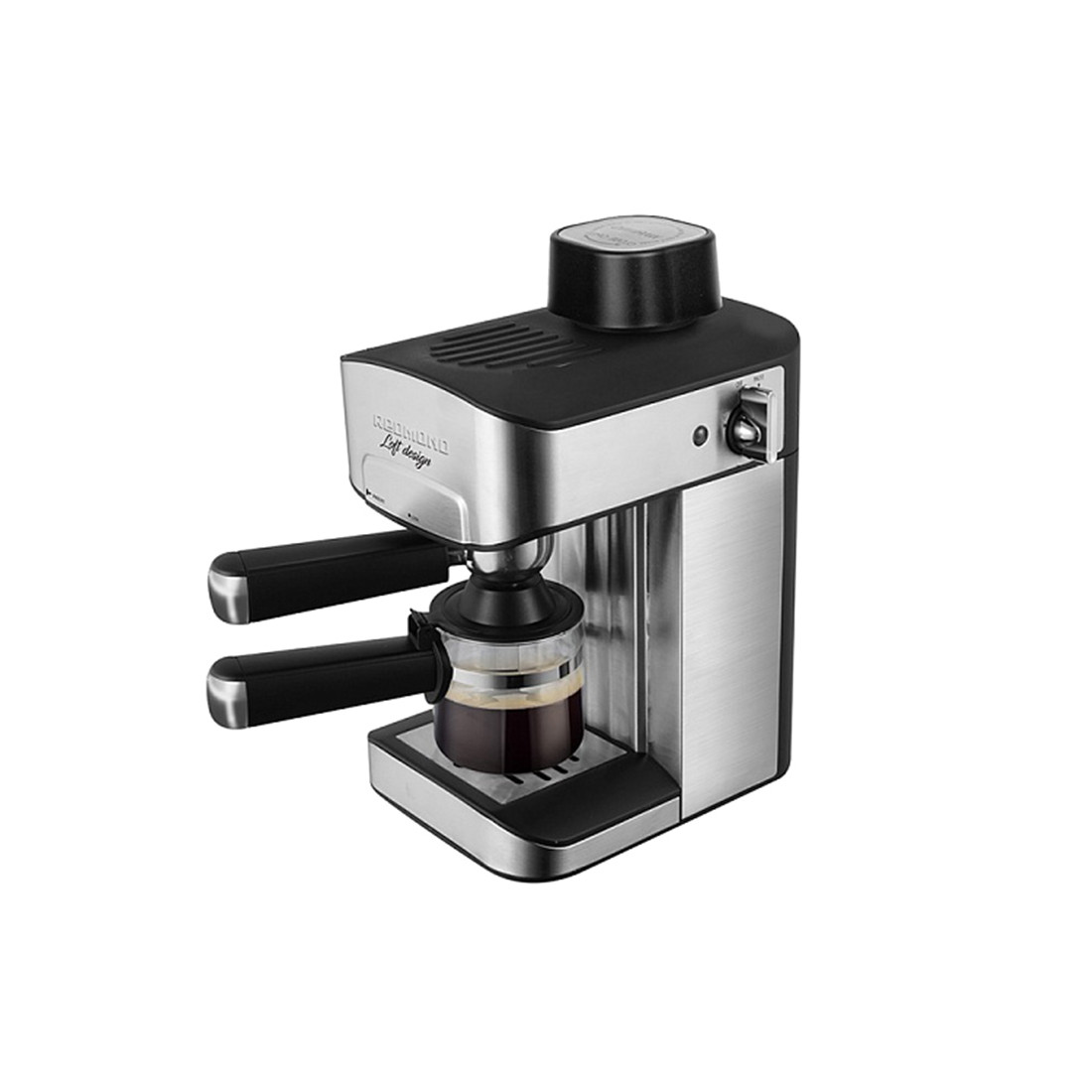 Кофеварка рожковая Redmond RCM-M1523 Черный - фото 1 - id-p106497815
