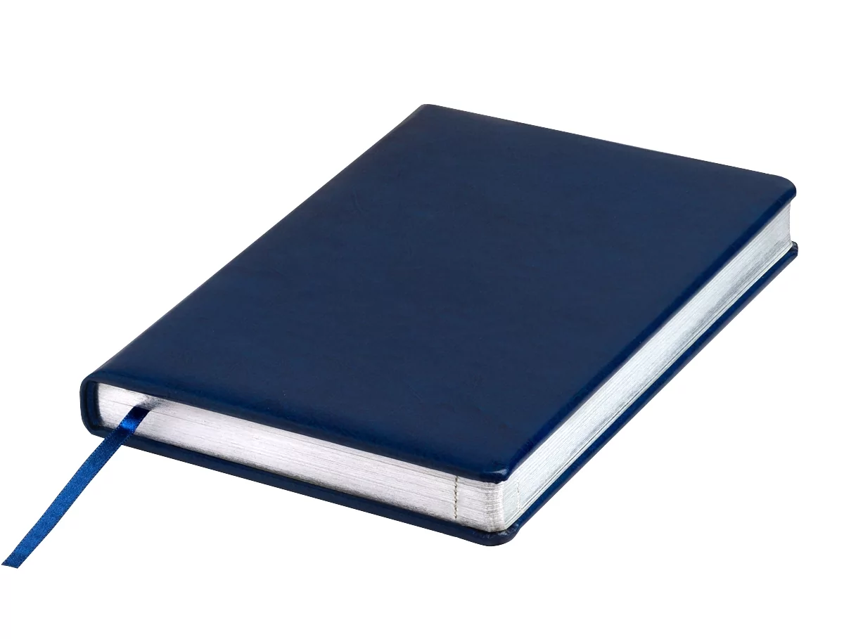 Ежедневник датированный А5, 352 страницы в линейку, синий
