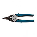 Ножницы по металлу "Piranha", 190 мм, прямой рез, сталь СrM, двухкомпонентные рукоятки Gross, фото 5