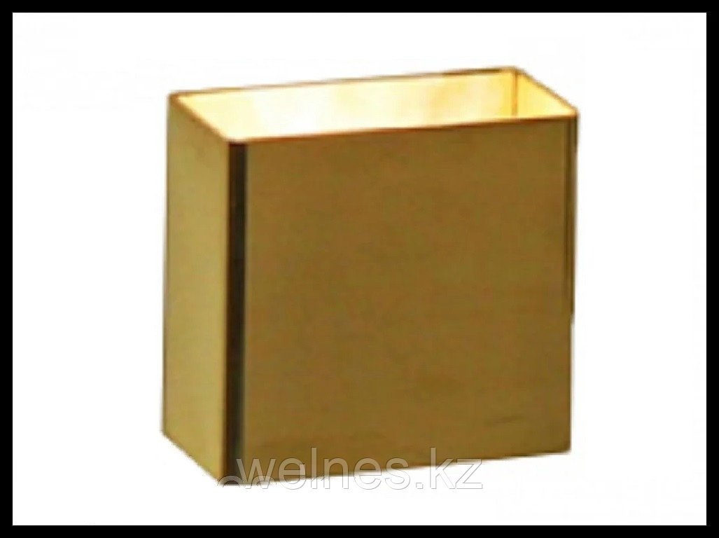 Светильник Cariitti SY SQ Gold для паровой комнаты  (Золото, IP67, с источником света)