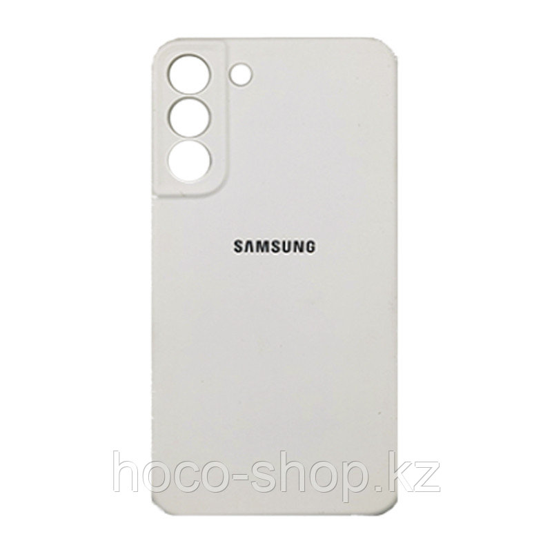 Чехол на Samsung S22+ Original Silicone Case Белый