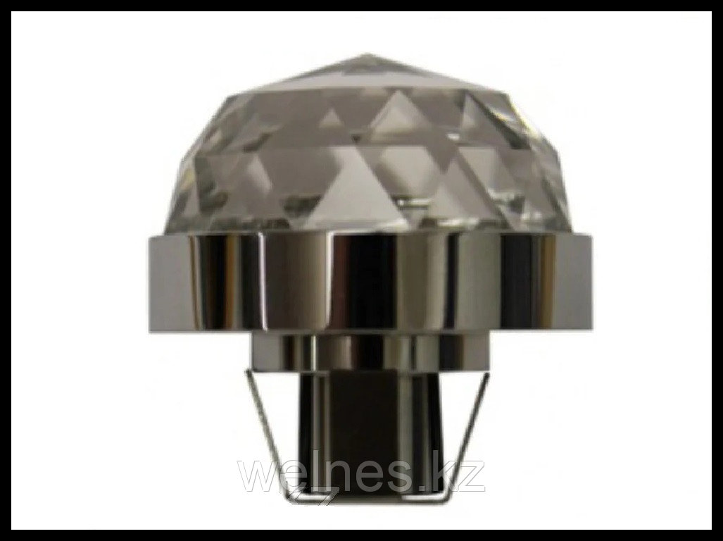 Светильник Cariitti Crystal CR-30 Chrome для паровой комнаты (Хром, IP67, с источником света), фото 1
