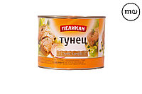 Тунец филе в масле 1,7 кг ж/б Пеликан