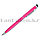 Шариковая ручка стилус  2 в 1 глянцевая розовая, фото 3