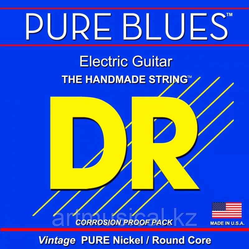 Струны для бас гитары PB-40 Pure Blues никель, Light, 40-100, DR