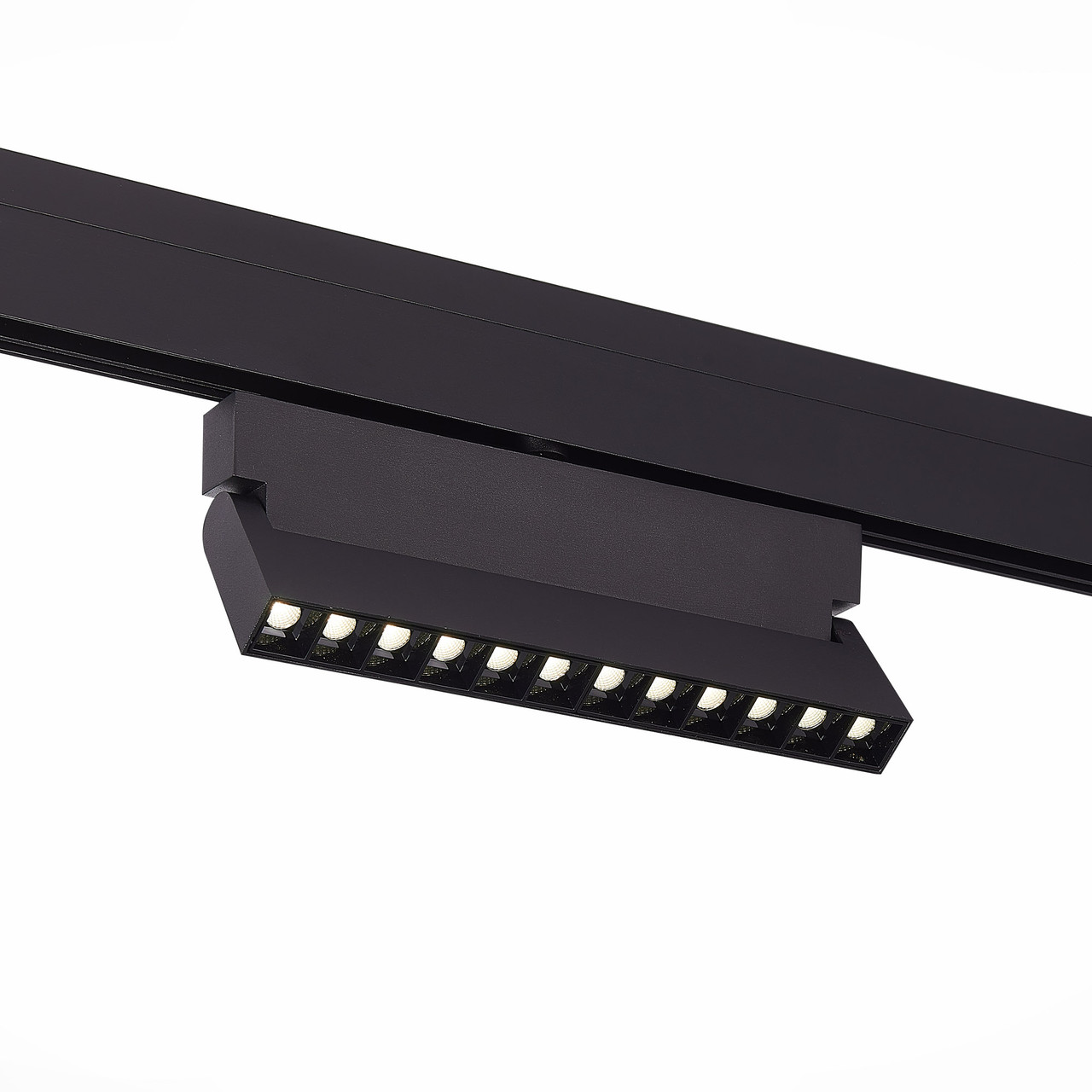 Трековый светильник M-TRACK GRILL поворотный 18W 4000K черный LEDAR - фото 1 - id-p106362802