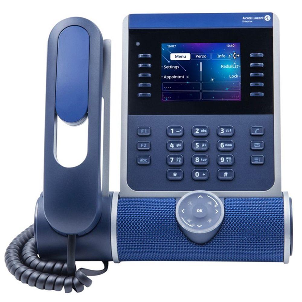 Телефонный аппарат Alcatel ALE-400 Dual Gigabit Ethernet Enterprise DeskPhone with Cordless Handset - фото 1 - id-p106509256