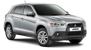 Защита бампера Mitsubishi ASX 2010-2016