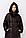 Женская зимняя куртка «UM&H 168909878» черный, фото 3