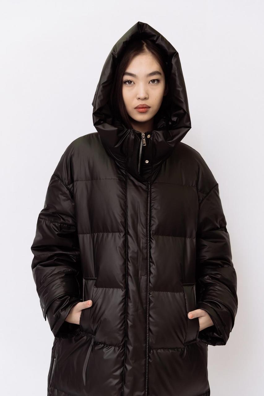 Женская зимняя куртка «UM&H 168909878» черный - фото 3 - id-p106511612