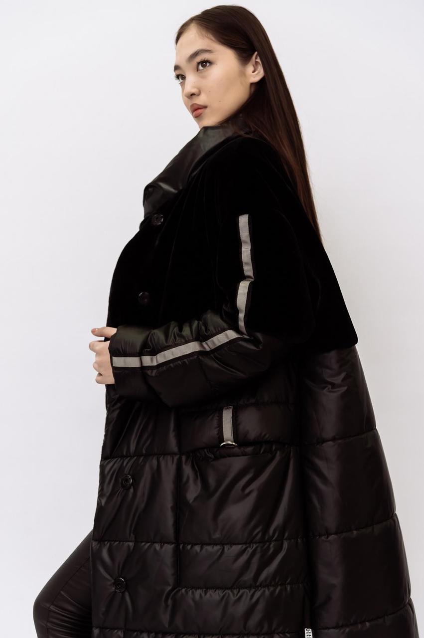 Женская зимняя куртка «UM&H 993254792» черный - фото 2 - id-p106511644