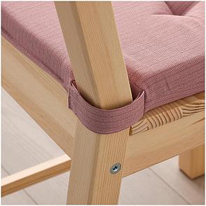Подушка на стул ЮСТИНА темно-синий ИКЕА, IKEA, фото 2