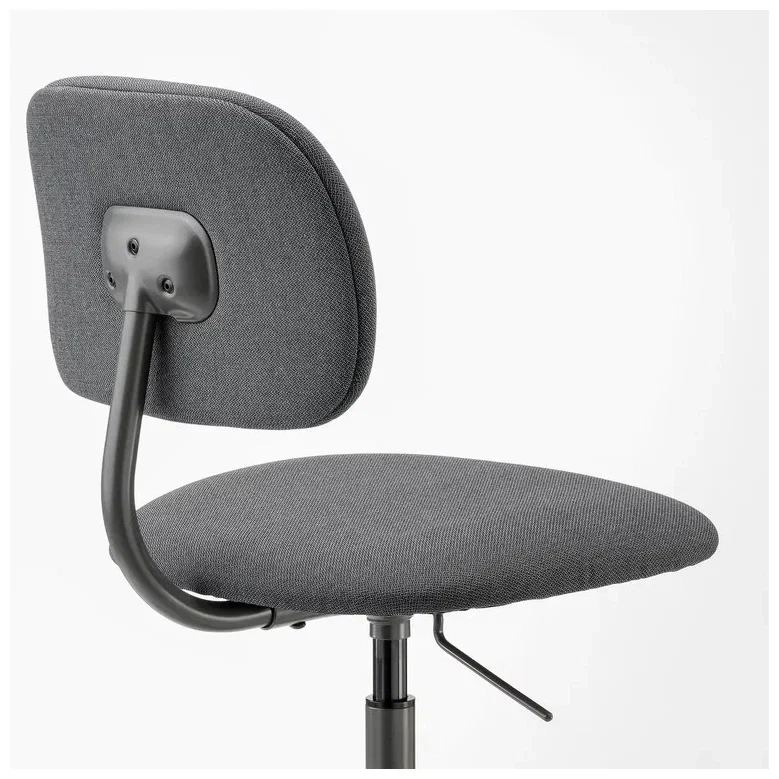 Компьютерное кресло БЛЕКБЕРГЕТ офисное, идекулла темно-серый ИКЕА, IKEA - фото 2 - id-p106514309