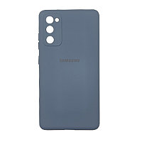 Чехол на Samsung S20FE Original Silicone Case Тёмно-голубой