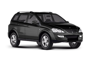 Защита бампера Ssang Yong Kyron