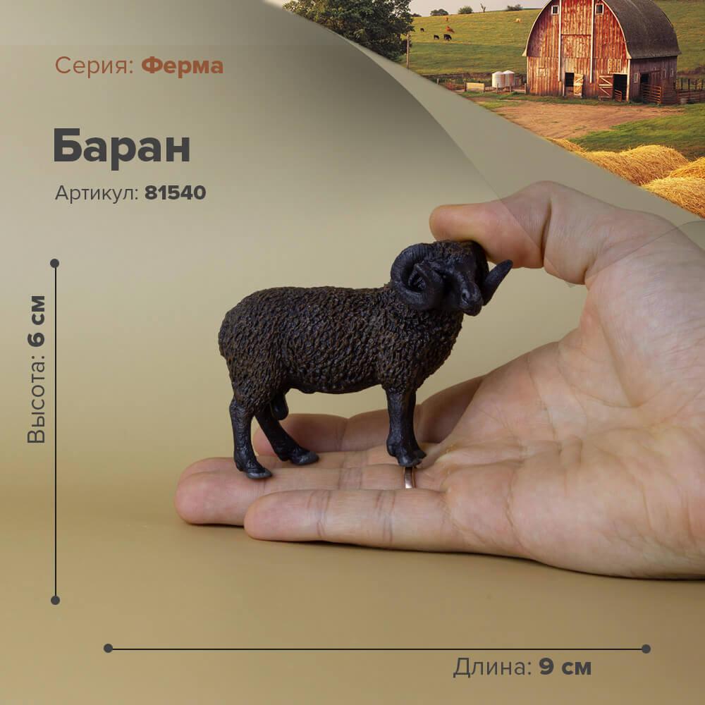 Derri Animals Фигурка Баран, 8 см 81540, фото 1