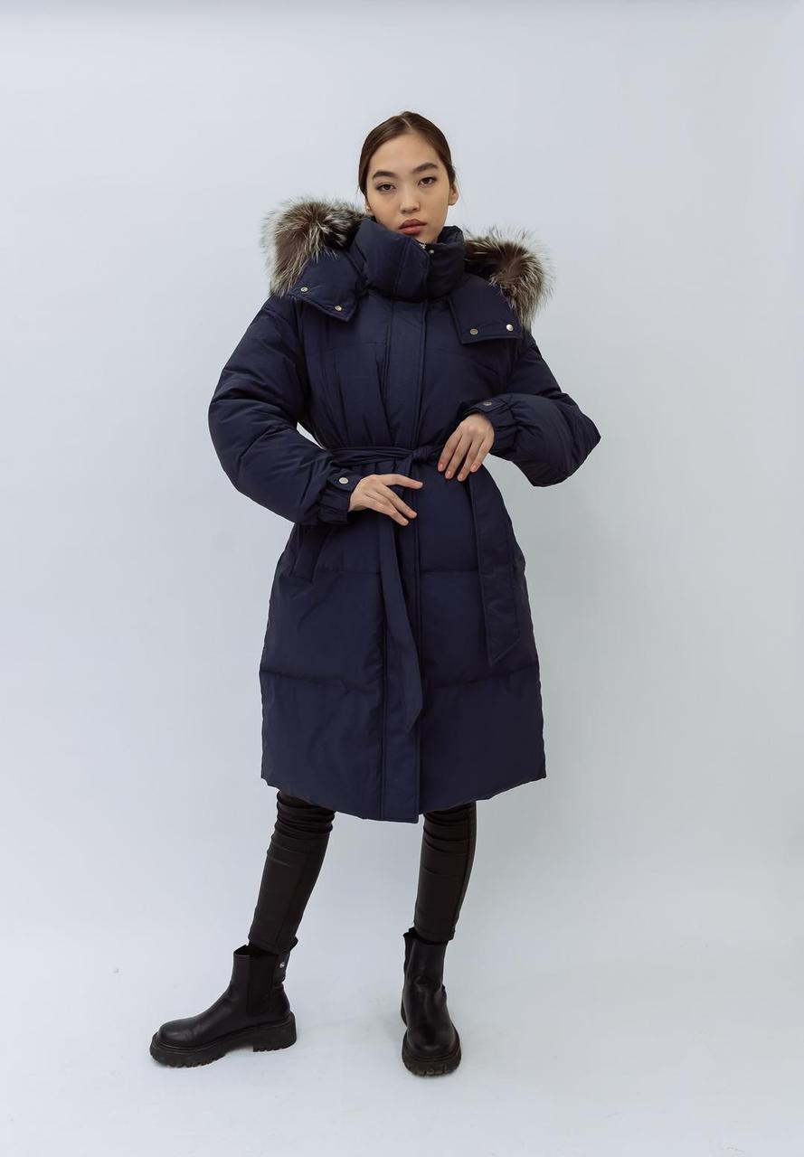 Женская зимняя куртка «UM&H 68521654» синий
