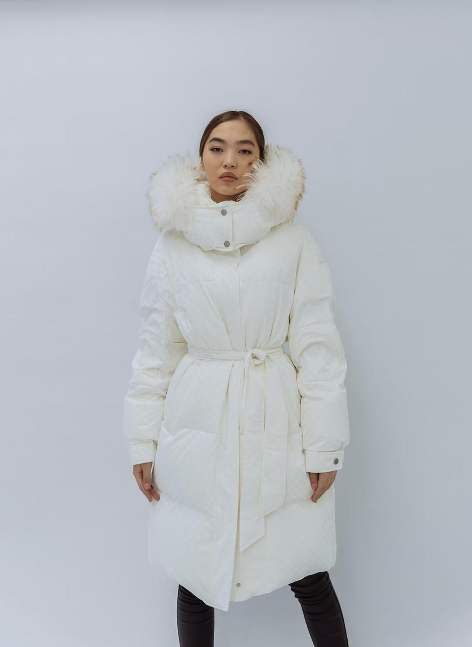 Женская зимняя куртка «UM&H 78385062» белый, фото 1