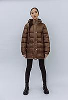 Женская зимняя куртка «UM&H 83175343» бежевый