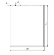 Тент ПВХ 2х2,4м с люверсами, фото 2