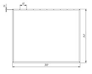 Тент ПВХ 3,5х2,4м с люверсами, фото 2