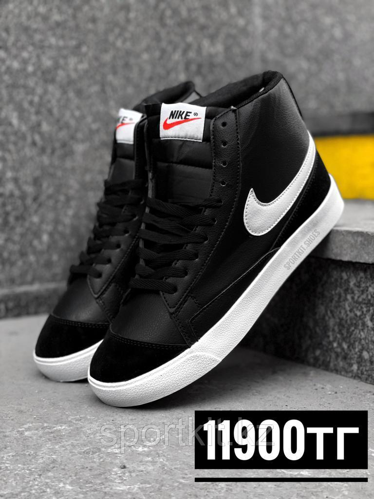 Кеды Nike Blazer чвбн бел лого 910-2
