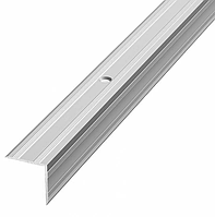 Уголок алюминиевый 30х30 мм, вид: мерной длины, L= 1-6,05 м