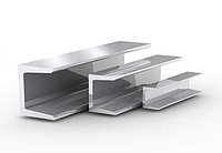 Швеллер алюминиевый 10x10x1.5 мм L=600 мм, сталь: АД31Т